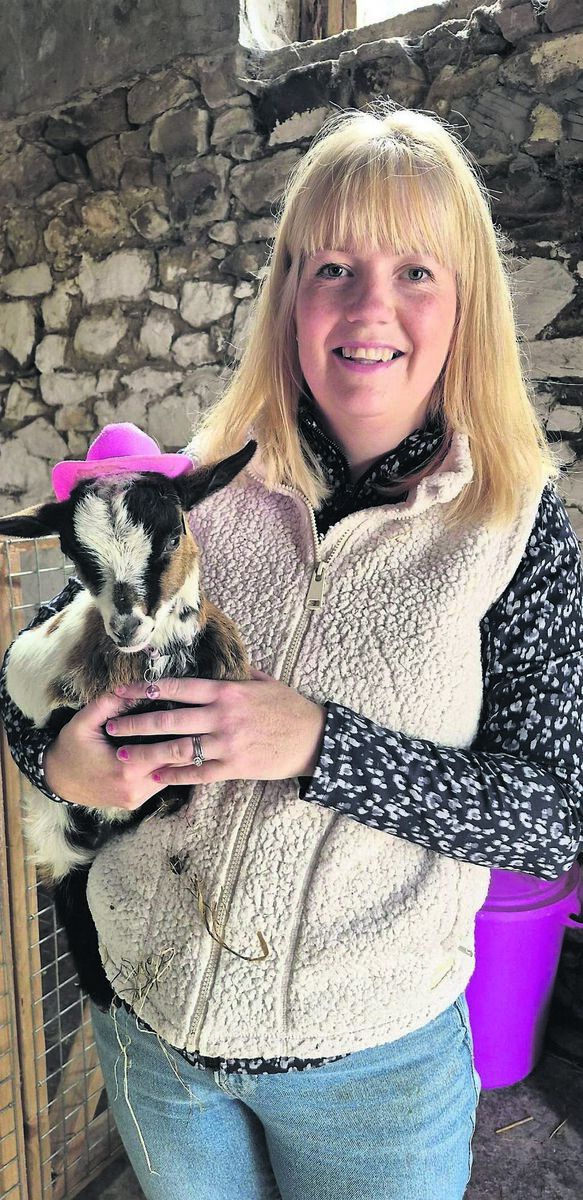 Tracy Hannan at Mallow Care Farm. Tracy Hannan at Mallow Care Farm.