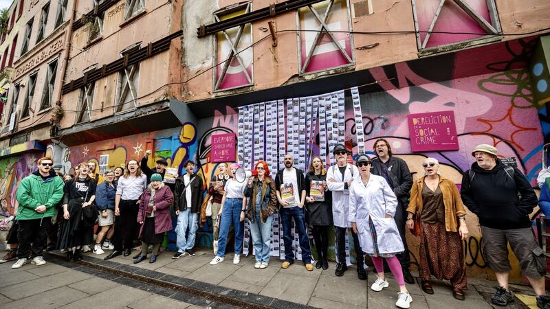 Cork protestors call for ‘prompt action’ on inner-city dereliction Cork protestors call for ‘prompt action’ on inner-city dereliction