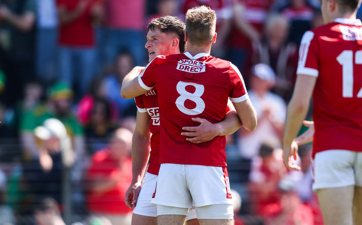Cork's midfield pairing of Colm O'Callaghan and Ian Maguire were excellent against Roscommon last Saturday. Picture: INPHO/Nick Elliott Cork's midfield pairing of Colm O'Callaghan and Ian Maguire were excellent against Roscommon last Saturday. Picture: INPHO/Nick Elliott