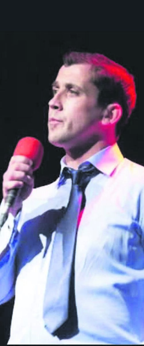 Bernard delivering a TEDx talk in 2017