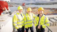 Minister Canney visits Port of Cork to view progress on new developments