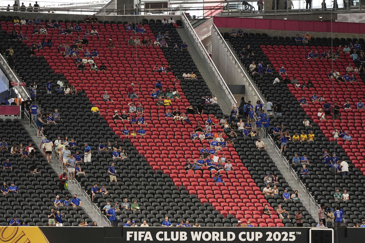 Fans wait for the start of the Club World Cup Group D soccer match between Chelsea and Los Angeles FC, last Monday, in Atlanta. Picture: AP Photo/Mike Stewar Fans wait for the start of the Club World Cup Group D soccer match between Chelsea and Los Angeles FC, last Monday, in Atlanta. Picture: AP Photo/Mike Stewar