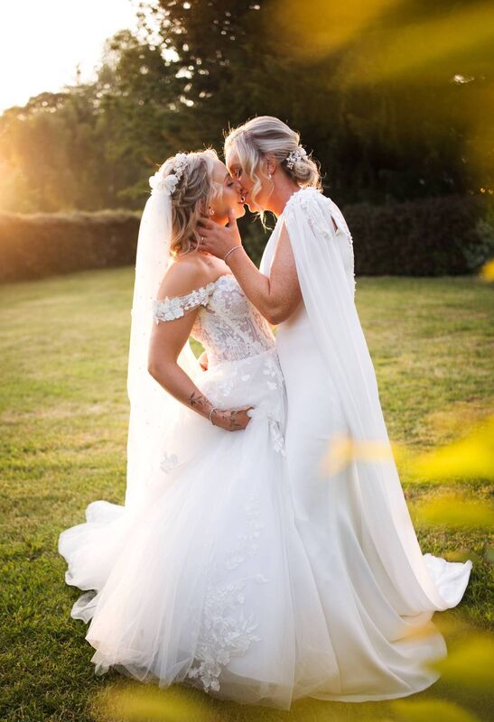 Klara and Ciara were married in a humanist ceremony at the Brehon Hotel in Killarney on May 15, 2025.	Pictures: Paul David Photography
                    
