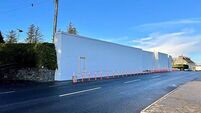 Explosion at Donegal service station