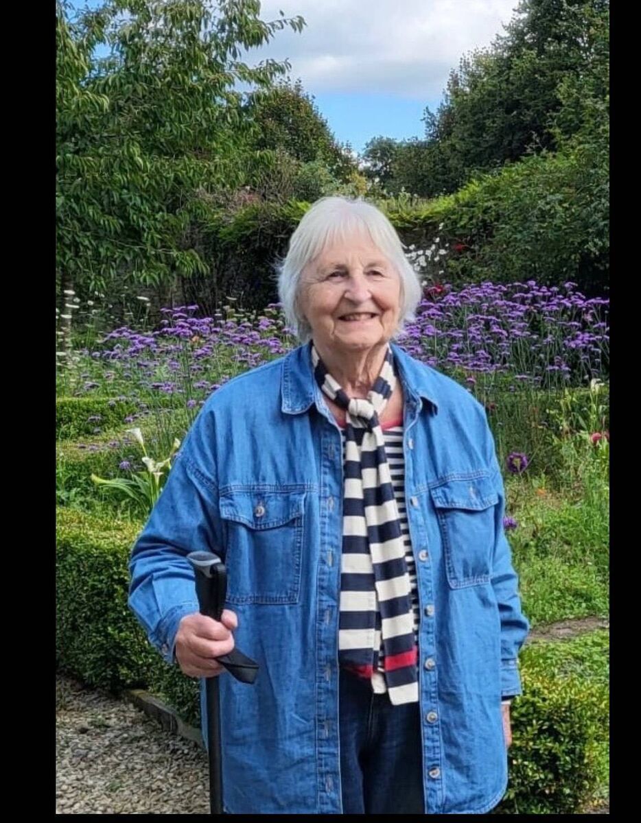 Margaret Adams who lost her beautiful thatched home in Killeagh in a fire. Margaret Adams who lost her beautiful thatched home in Killeagh in a fire.