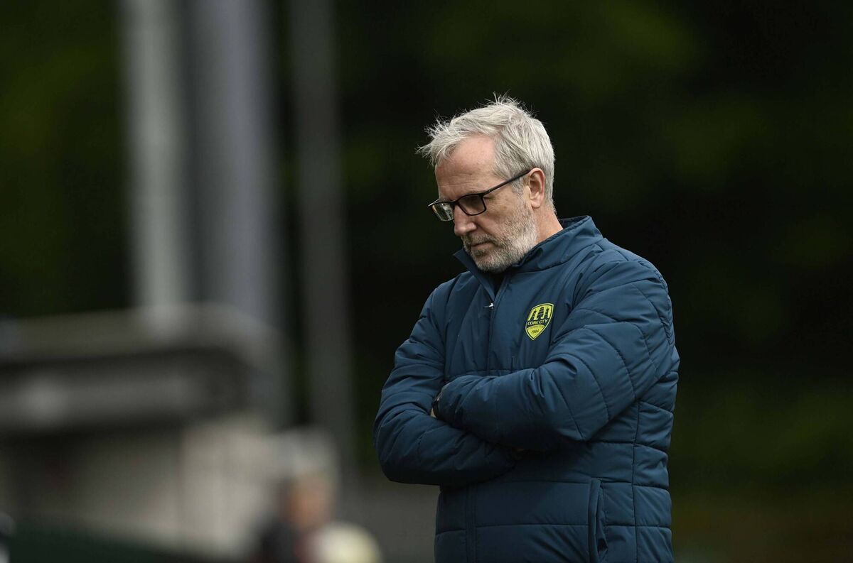 Cork City Women’s team manager Frank Kelleher. Picture: Mark Marlow