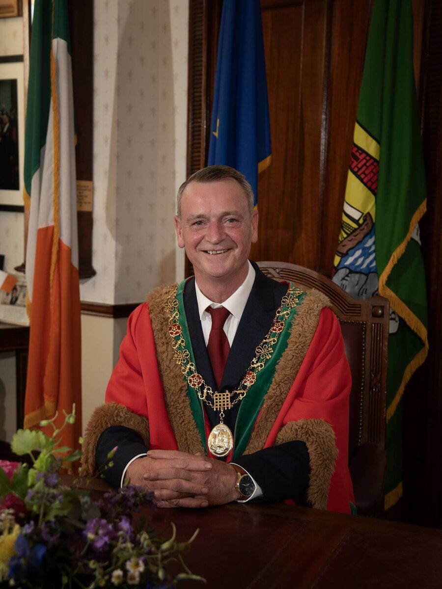 Fergal Dennehy, who was elected new Lord Mayor of Cork.