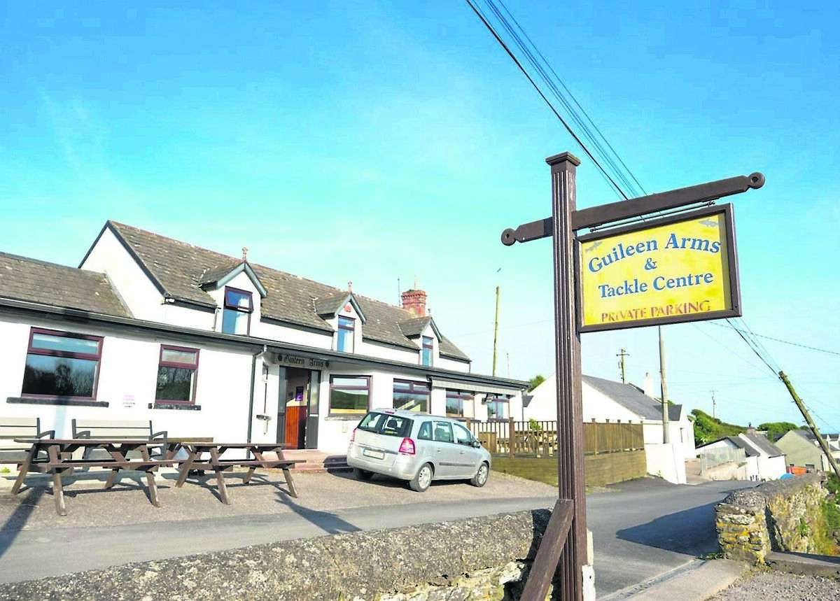 The Guileen Arms in the coastal village of Guileen in East Cork. The place once boasted three pubs, now it has just one. 	Pictures: Noel Sweeney
                    