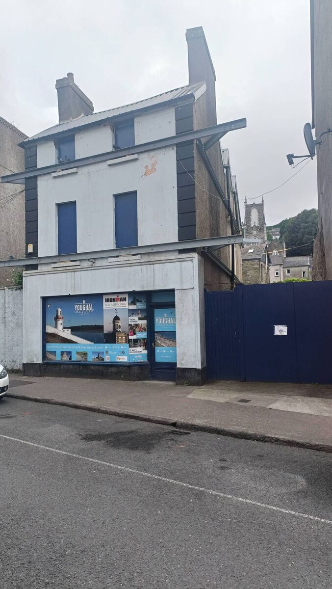 The location for the long-awaited new Youghal Library on North Main Street