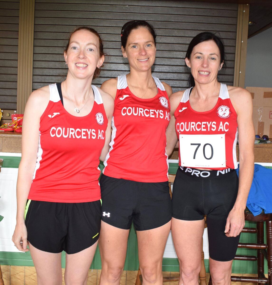 Courceys runners Sarah Ryan, Sinead O'Keeffe and Sinead O'Regan at the Dunmanway 10km. Picture: John Walshe  Courceys runners Sarah Ryan, Sinead O'Keeffe and Sinead O'Regan at the Dunmanway 10km. Picture: John Walshe
