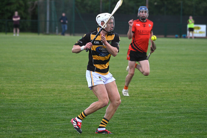  Eoin Carey of Avondhu about to take a shot. Picture: Larry Cummins