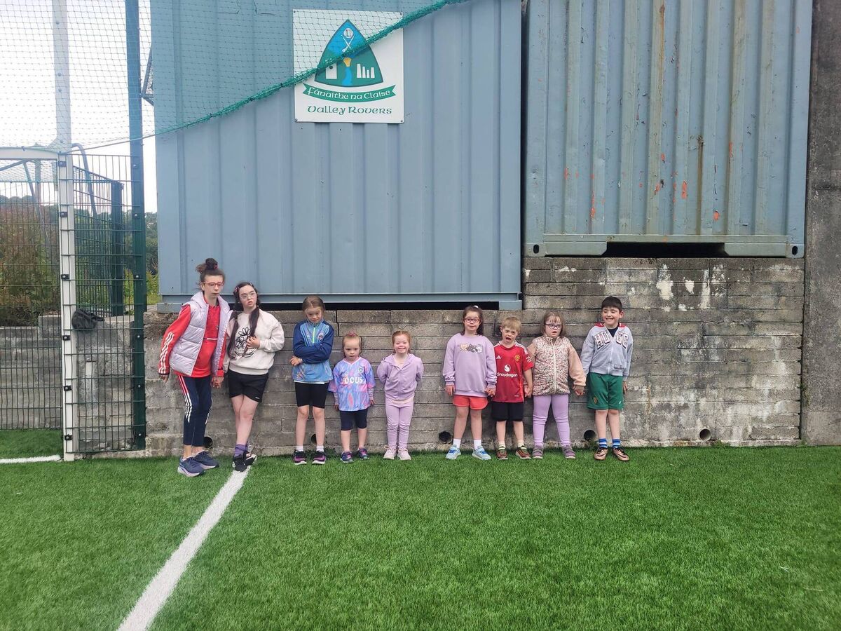 Some of the Valley Rovers GAA For All players. Some of the Valley Rovers GAA For All players.