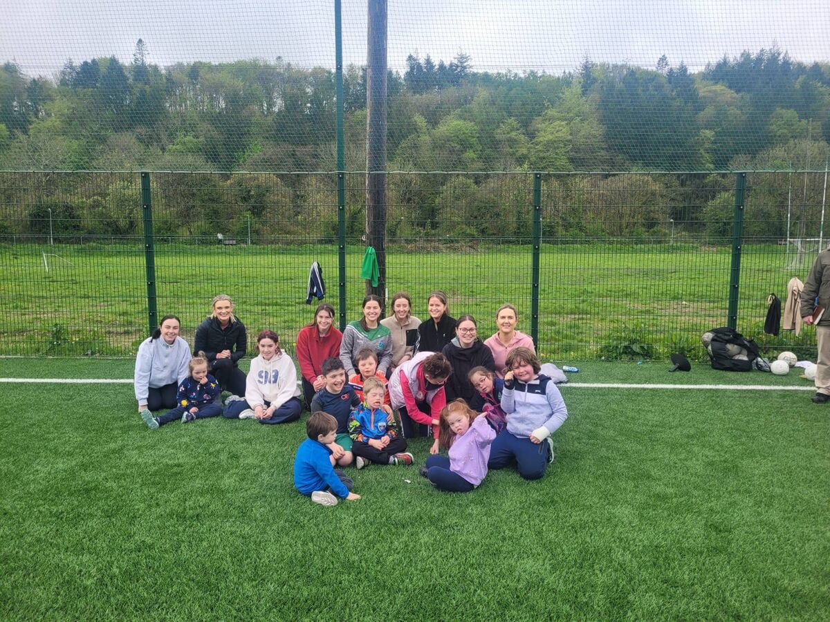 Fun at GAA For All at Valley Rovers. Fun at GAA For All at Valley Rovers.