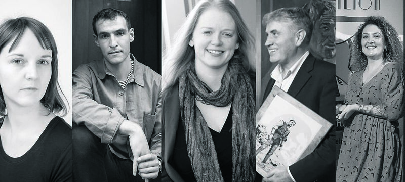 The 2025 judging panel for the Cork City 48-Hour Film Challenge, from left, Dervla Baker, Éanna Hardwicke, Sinead O’Loughlin, Barry Monahan, and Emily Murray. The 2025 judging panel for the Cork City 48-Hour Film Challenge, from left, Dervla Baker, Éanna Hardwicke, Sinead O’Loughlin, Barry Monahan, and Emily Murray.