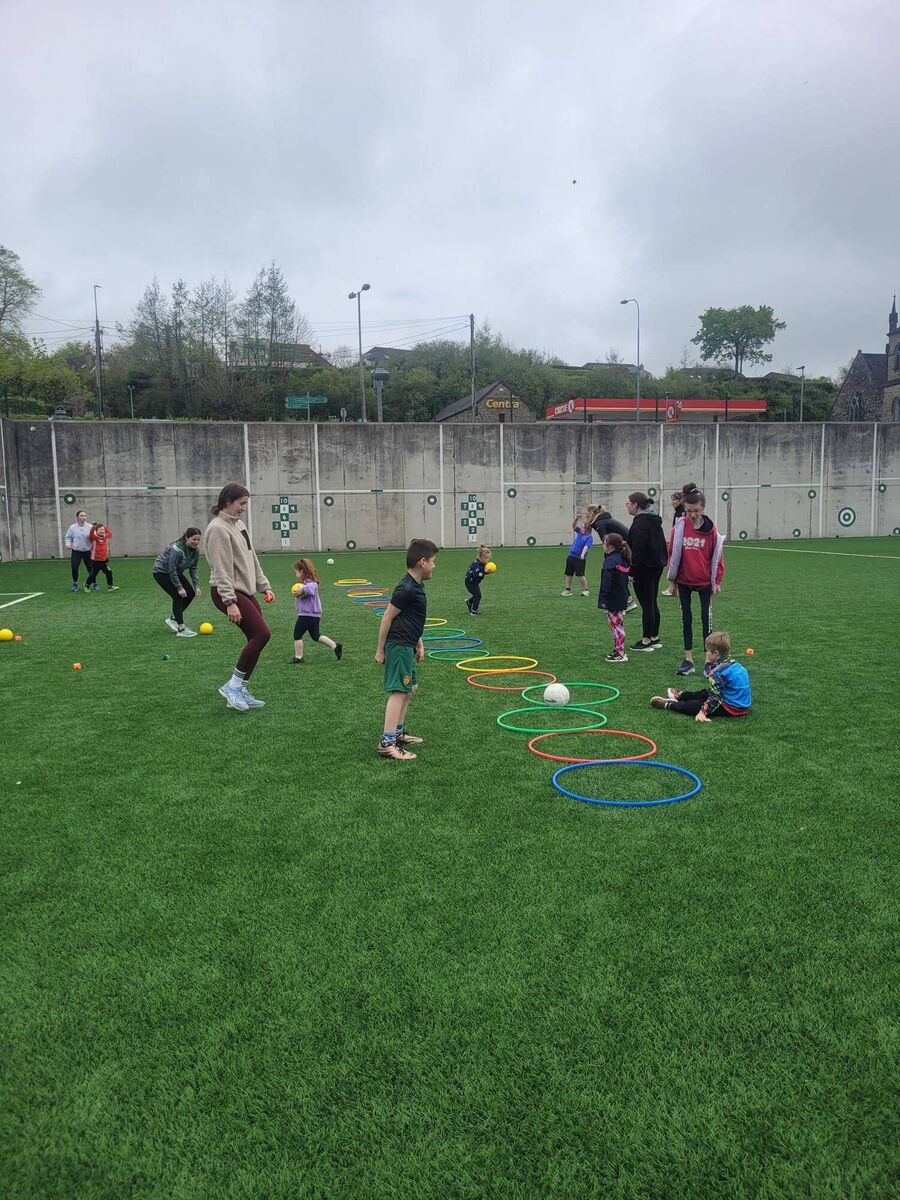 Ballwork at Valley Rovers GAA For All. Ballwork at Valley Rovers GAA For All.