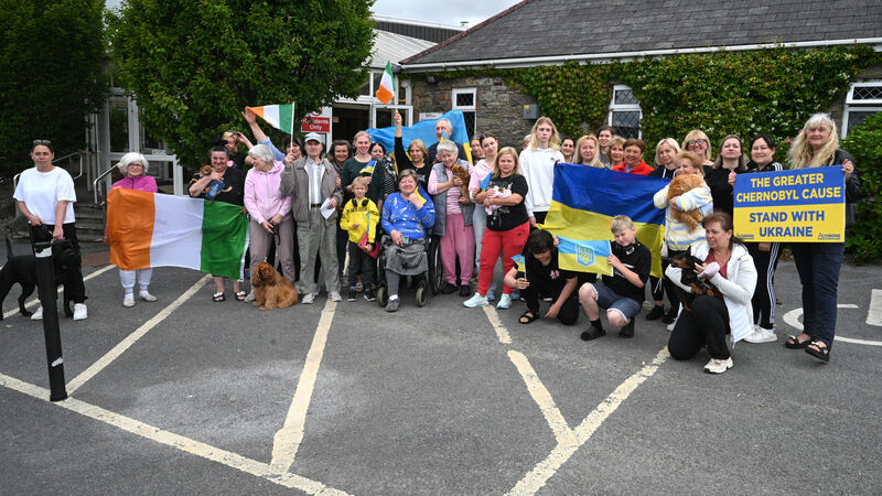 'Please don't take my home away': Ukrainians to be uprooted from Cork base