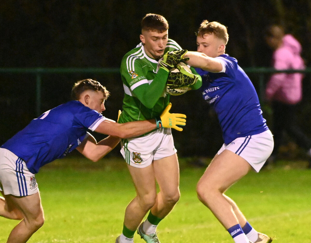 Aghabullogue's Luke Casey in action against Naomh Abán last year. Picture: Eddie O'Hare