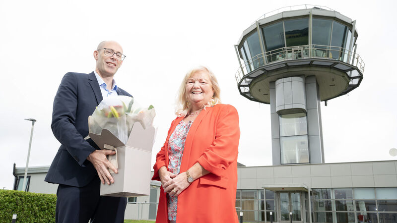 Ann steps down from Cork air traffic control tower after 45 years Ann steps down from Cork air traffic control tower after 45 years