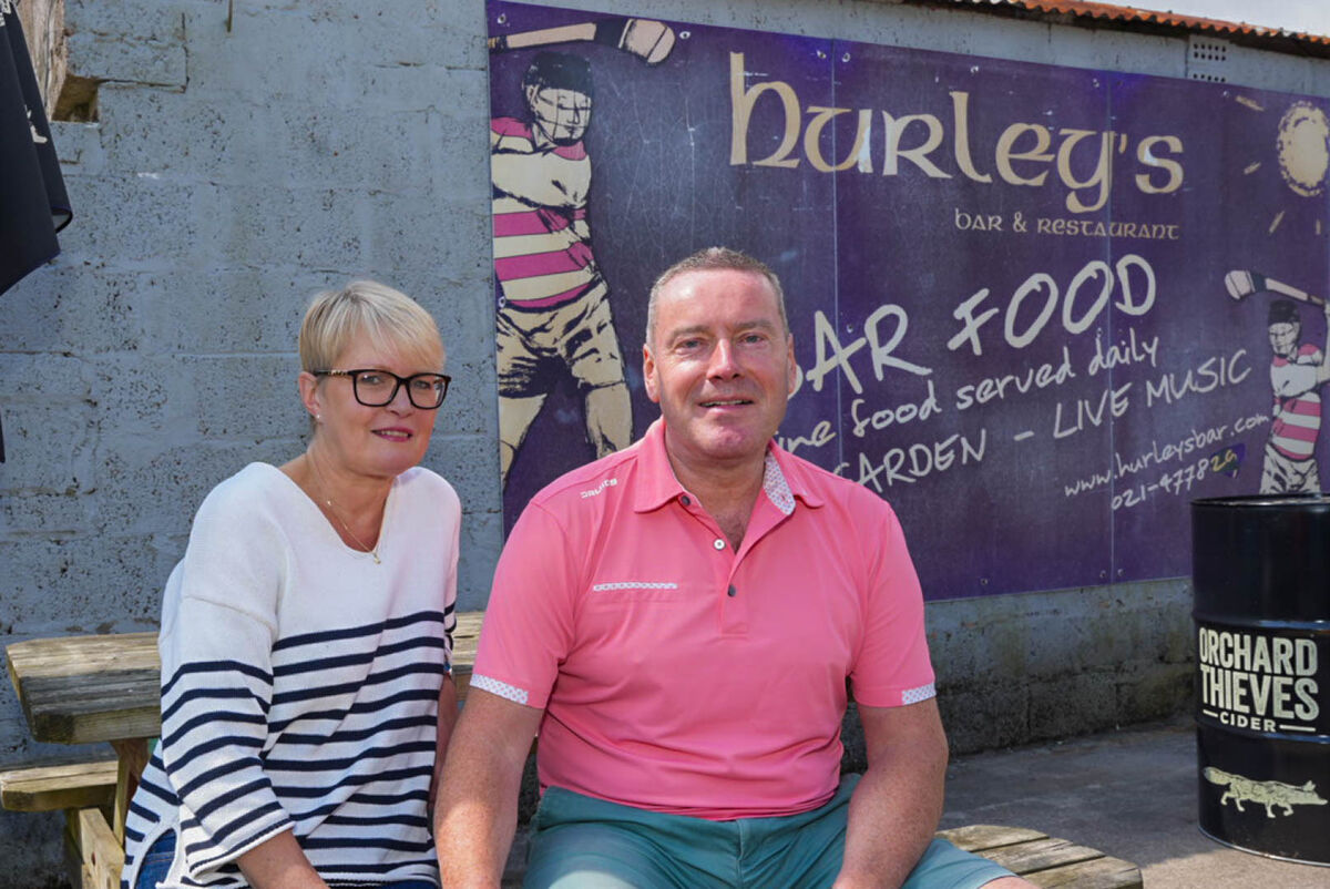 Lindsay and Lester Hurley of Hurleys Bar in Ballinspittle. Picture: Noel Sweeney Lindsay and Lester Hurley of Hurleys Bar in Ballinspittle. Picture: Noel Sweeney