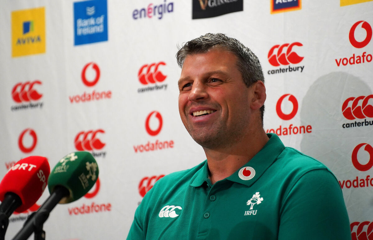 Ireland Assistant coach Denis Leamy