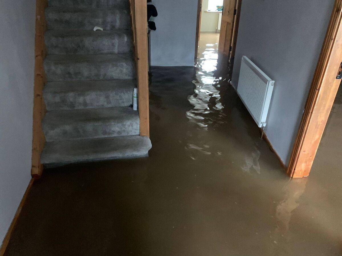 Flooding in Rathcormac Flooding in Rathcormac