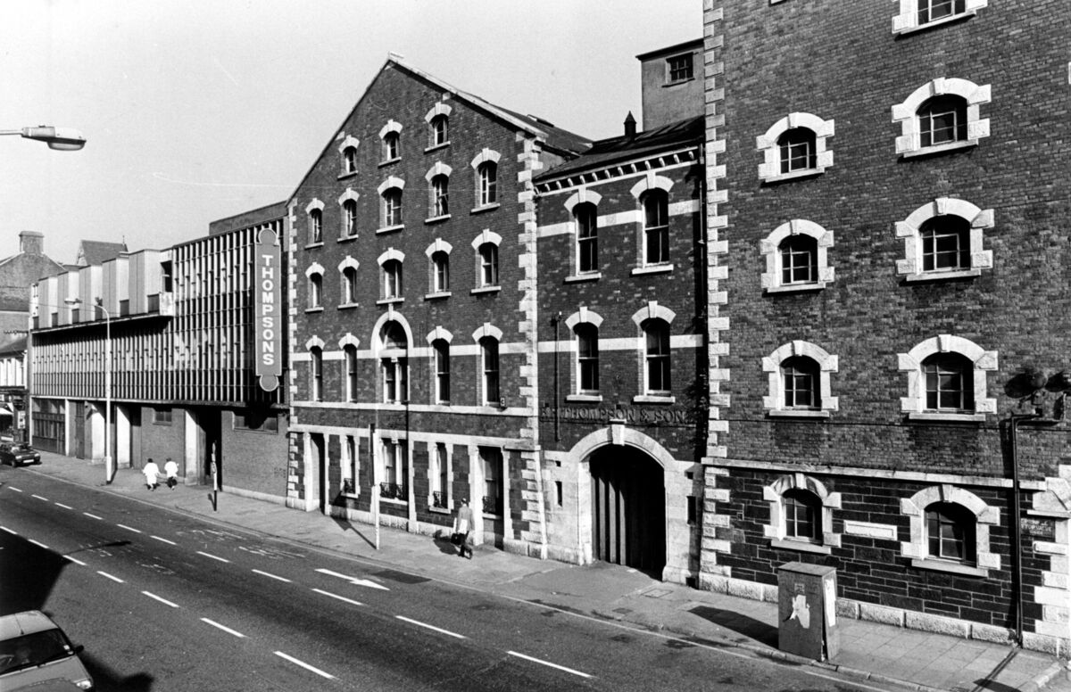 Pat Kelly pointed out that Thompsons Bakery, pictured here on McCurtain Street, was once opn Bridge Street. 