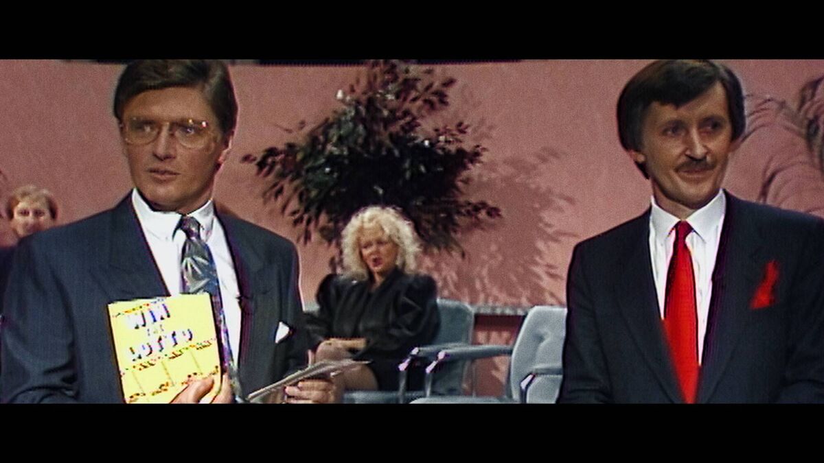 Stefan Klincewicz on the Pat Kenny Show in the 1990s. 