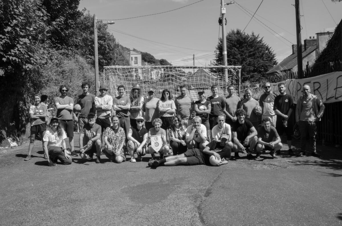 Participants in last year’s DIY FAI SuperLeague, the Sunday soccer tournament that forms part of DOSE Weekender’s social outings.