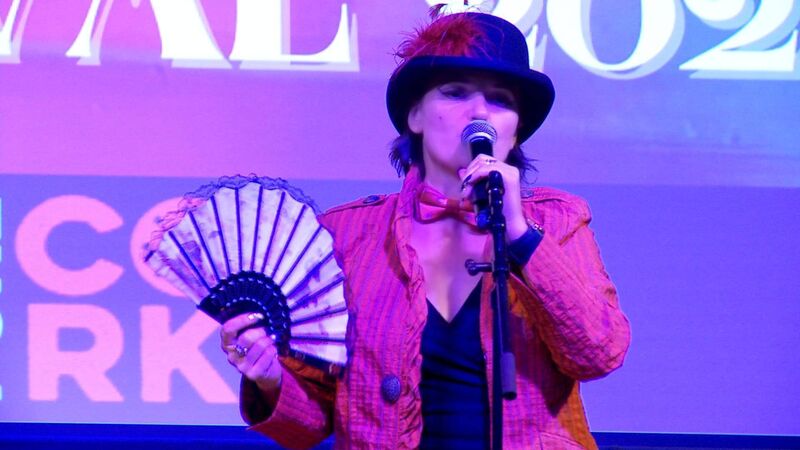 Alice performing in Cabaret. Picture: 24 Films.