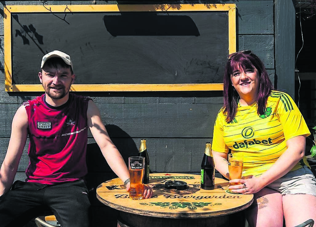Regulars Jason Desmond and Julia Coughlan say The Kilbrittain Inn is their main port of call Regulars Jason Desmond and Julia Coughlan say The Kilbrittain Inn is their main port of call