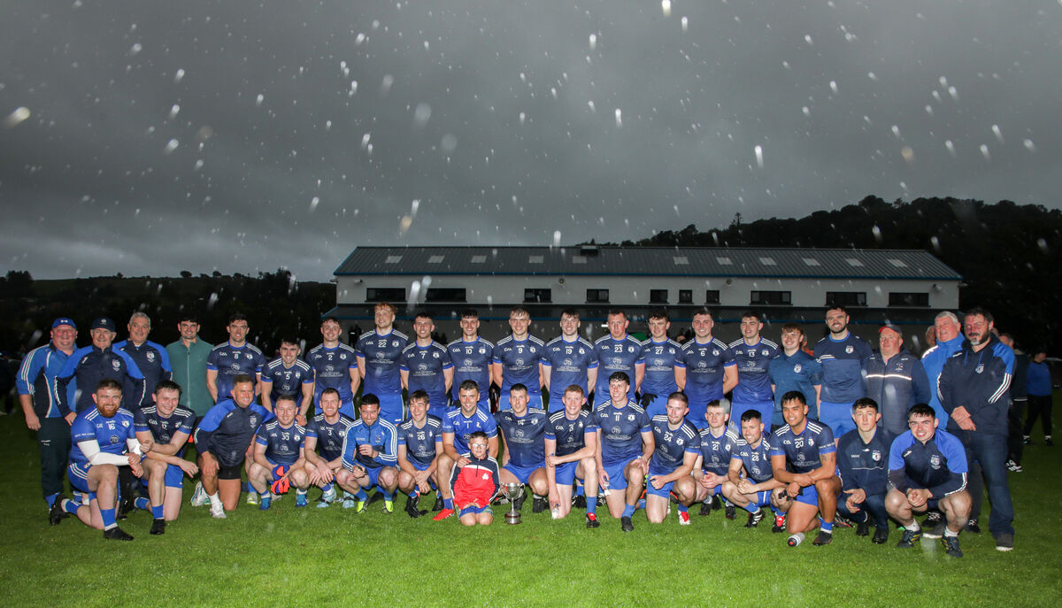 The Knocknagree team after winning the McCarthy Insurance Group Division 2 FL title. Picture: David Creedon