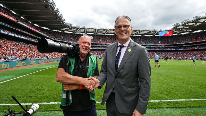 'I was blown away': GAA President congratulates Echo photographer as Cork match marks his retirement