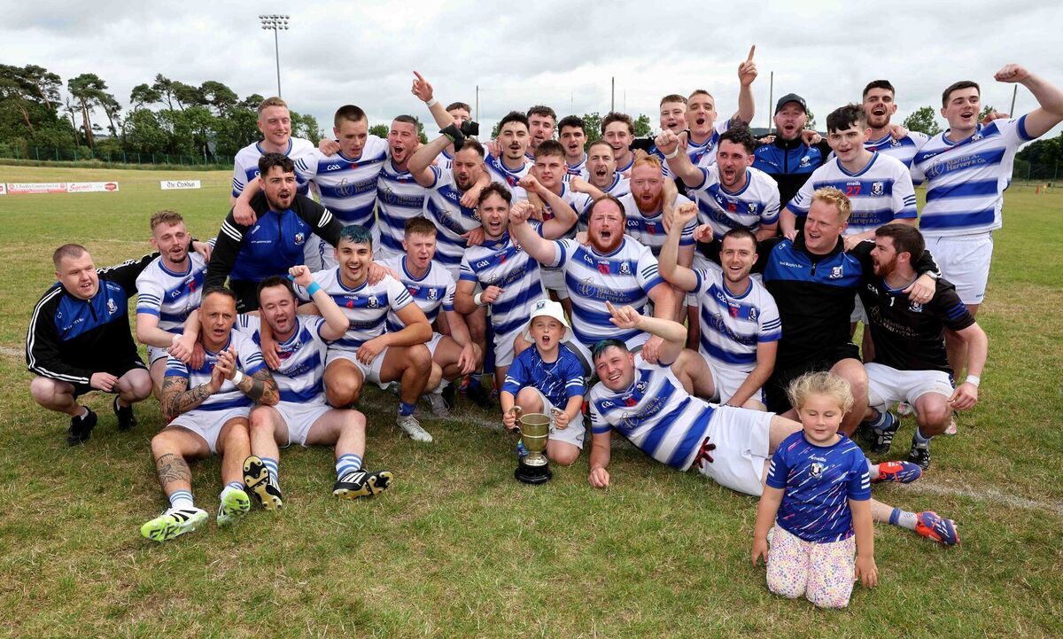 Ballyphehane celebrate their win over Araglen. Picture: Jim Coughlan Ballyphehane celebrate their win over Araglen. Picture: Jim Coughlan