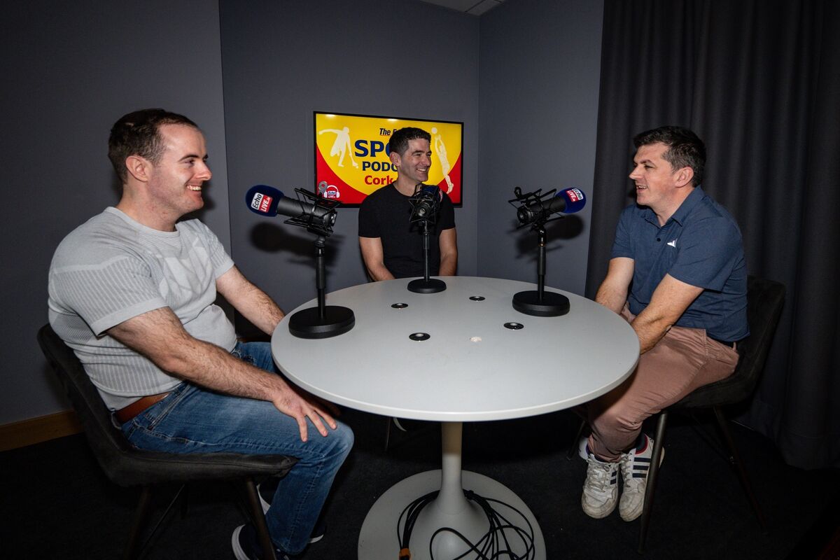 Barry O’Mahony, Éamonn Murphy and Denis Hurley pictured in the Echo podcast studio. Picture: Chani Anderson Barry O’Mahony, Éamonn Murphy and Denis Hurley pictured in the Echo podcast studio. Picture: Chani Anderson