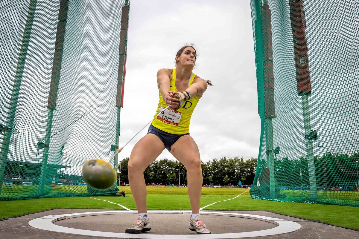 Women’s Hammer Throw Ireland’s Nicola Tuthill Mandatory Credit ©INPHO/Morgan Treacy