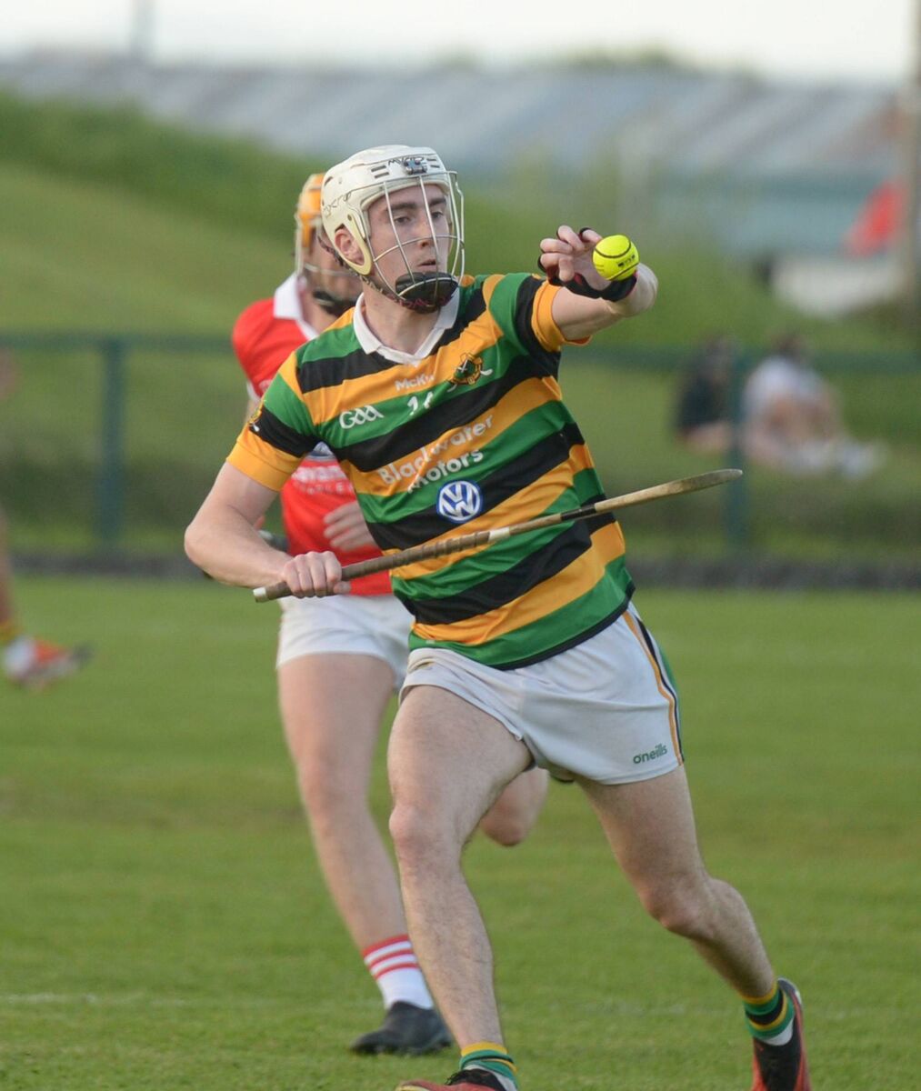 Eoin O'Leary (Glen Rovers) wins the ball against Charleville in the RedFM Hurling League Division 1. Picture: John Tarrant