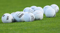 A view of match balls 5/5/2024