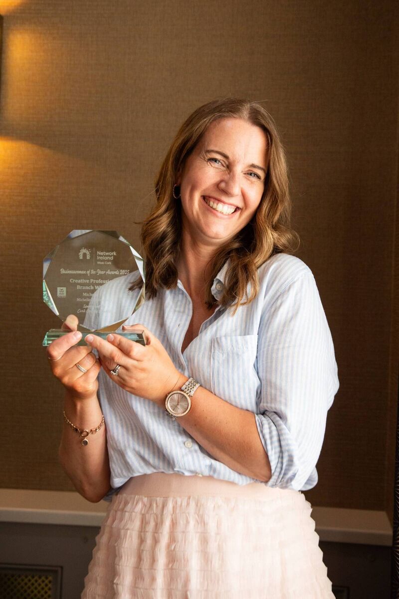 Michelle Fox who was recognised at the Network Ireland West Cork Businesswoman of the Year awards. Picture: Kathryn O'Shea