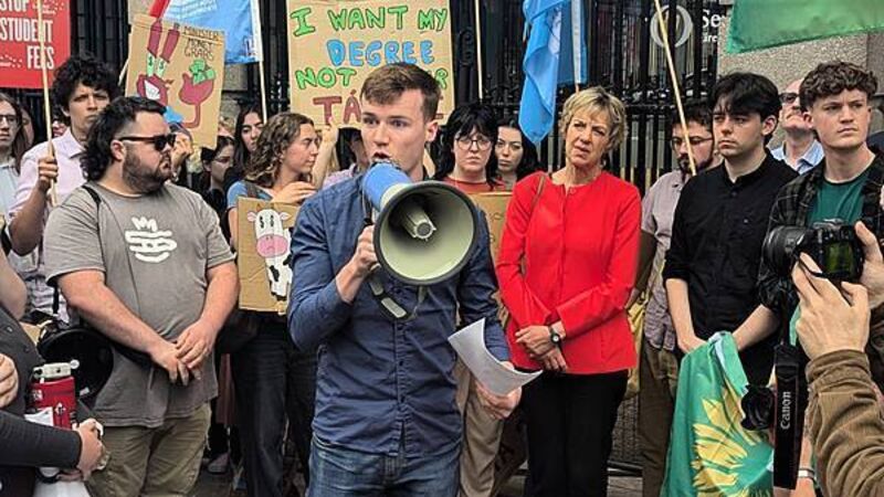 College fees: Protesting students say Government putting ‘undue financial burden’ on them College fees: Protesting students say Government putting ‘undue financial burden’ on them