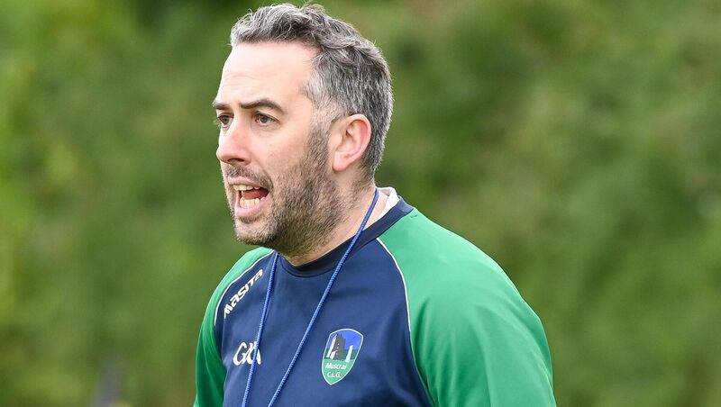 Muskerry manager Conor Hurley. Picture: David Keane