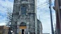 Works begin on historic church clock tower in Cork