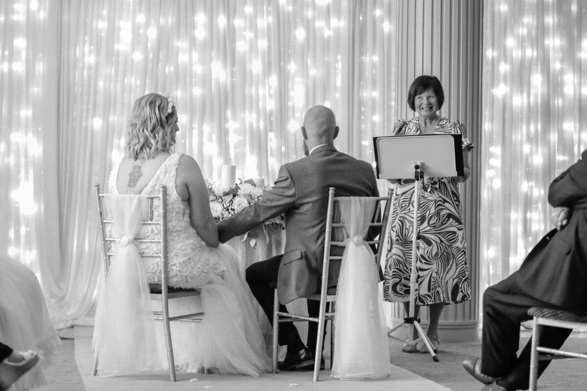 Alyssa and Martin were wed at an intimate ceremony at the Carrigaline Court Hotel. Alyssa and Martin were wed at an intimate ceremony at the Carrigaline Court Hotel.