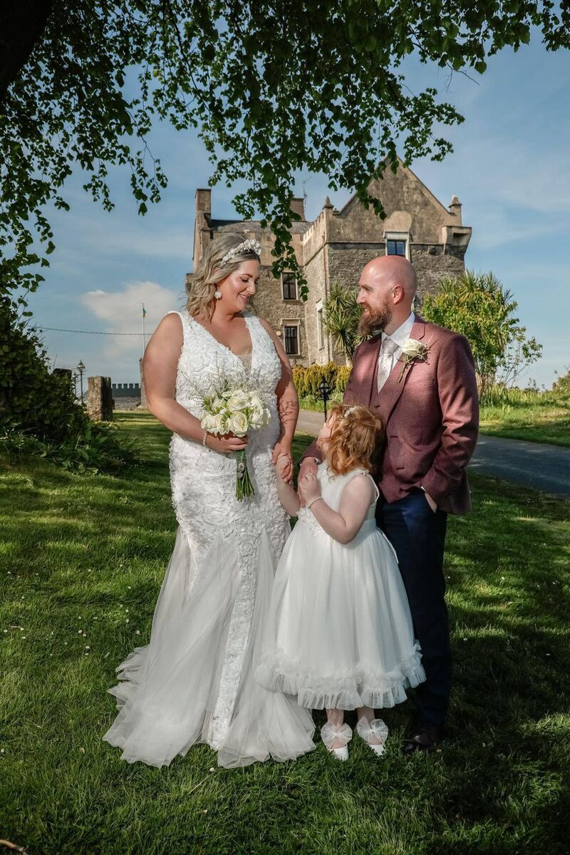 Reflecting on their wedding day, the couple said it was “the most relaxed, fun, exciting day”. Pictures: Dominic Dunne.
Reflecting on their wedding day, the couple said it was “the most relaxed, fun, exciting day”. Pictures: Dominic Dunne.