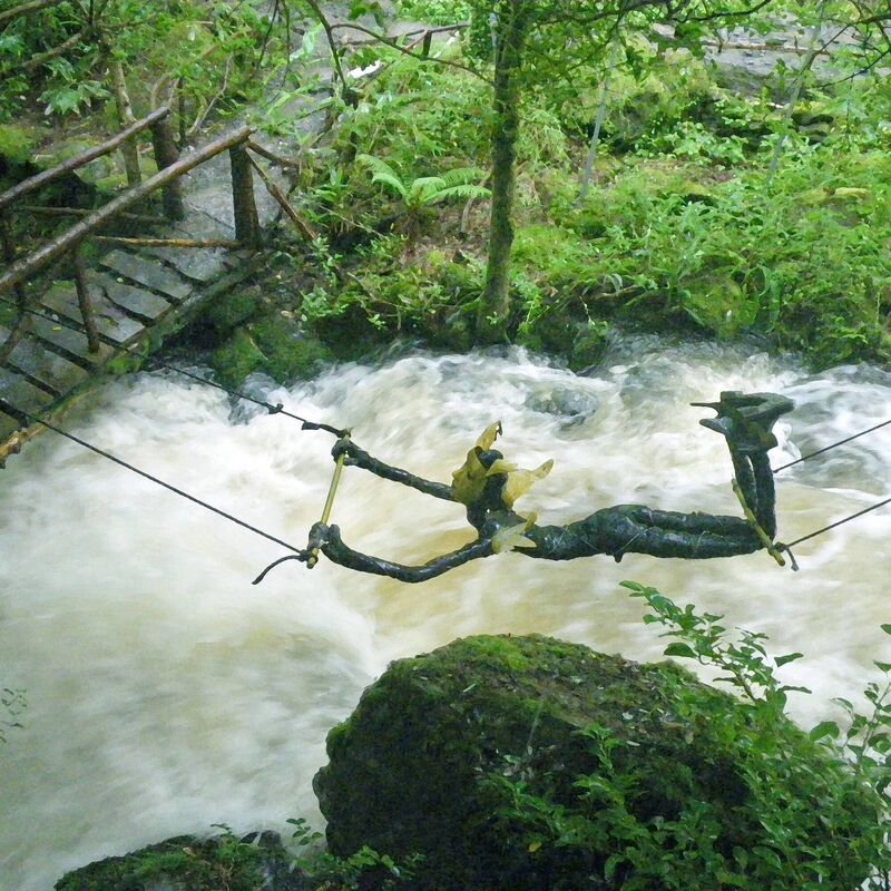 River Dancer is one of many inspiring pieces visitors encounter at the Ewe Experience. 