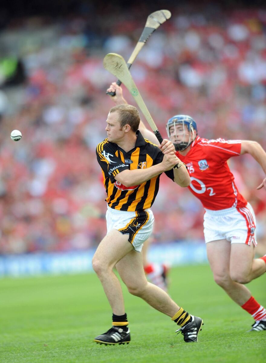 Patrick Horgan looking to block down Tommy Walsh in 2008. Picture: Dan Linehan Patrick Horgan looking to block down Tommy Walsh in 2008. Picture: Dan Linehan