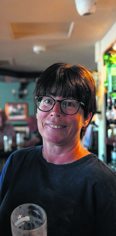 Linda Lane, from Coachford, who has worked at The Weigh Inn in the mid-Cork village of Dripsey for 34 years. Linda Lane, from Coachford, who has worked at The Weigh Inn in the mid-Cork village of Dripsey for 34 years.