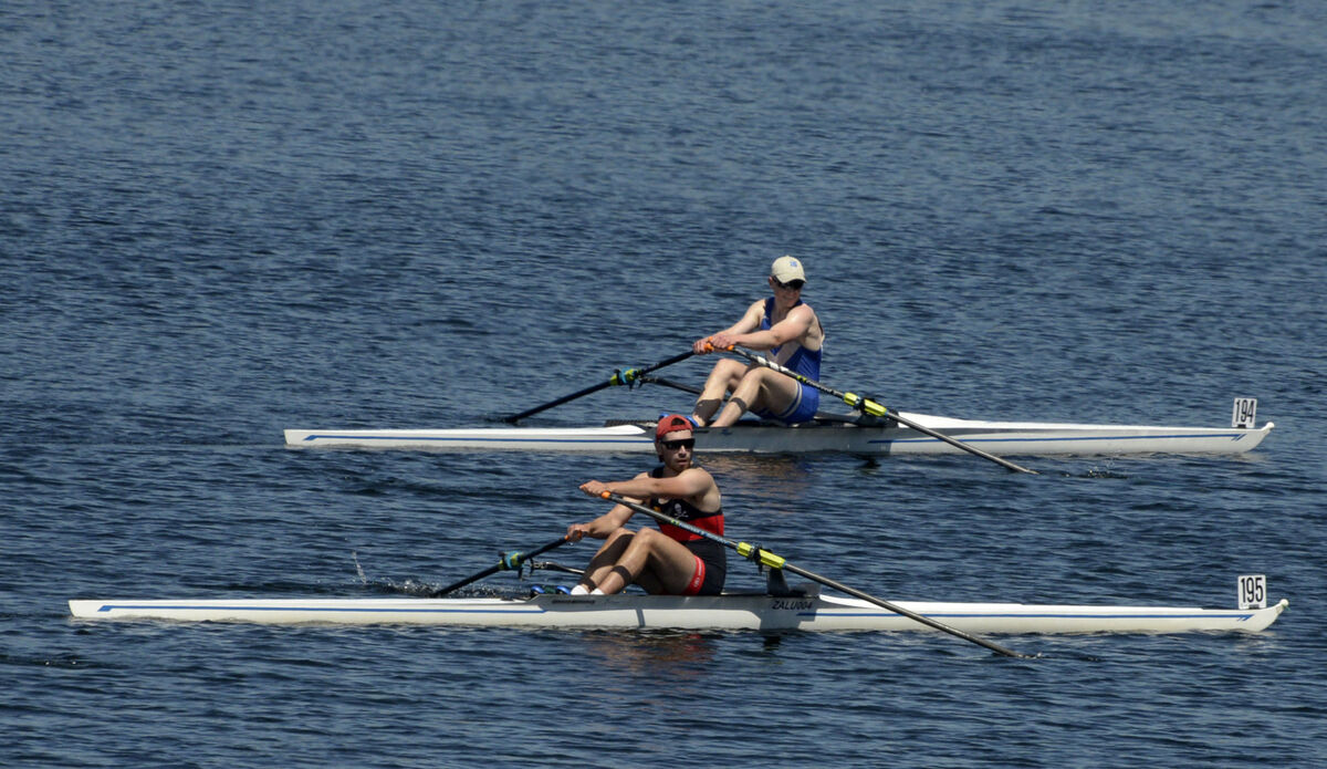Finn Manix of Lee RC at the Irish Rowing Championships. Picture: Denis Boyle Finn Manix of Lee RC at the Irish Rowing Championships. Picture: Denis Boyle