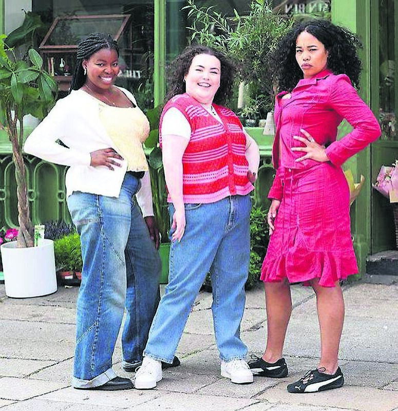Precious with her fellow Street Urchins. Picture: Brian McEvoy 