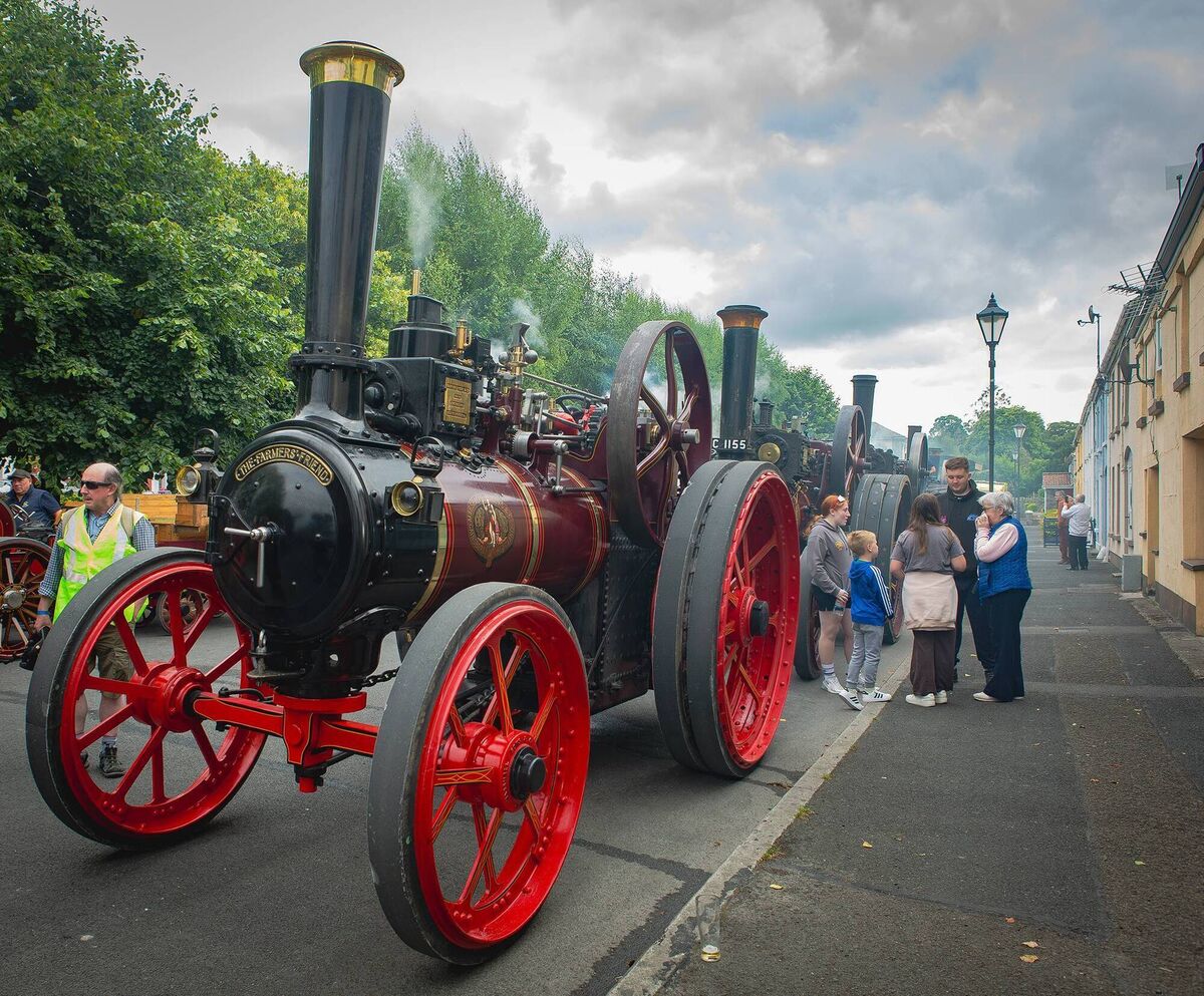 The Steam and Vintage Parade will take place on Saturday, August 2nd from 7pm The Steam and Vintage Parade will take place on Saturday, August 2nd from 7pm