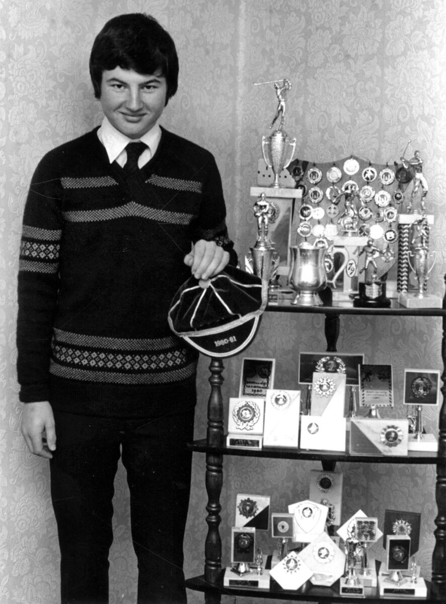 Denis Irwin at home in Togher when he signed for Leeds United in 1982. Picture: Eddie O’Hare
Denis Irwin at home in Togher when he signed for Leeds United in 1982. Picture: Eddie O’Hare